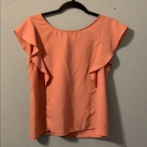 Salmon blouse